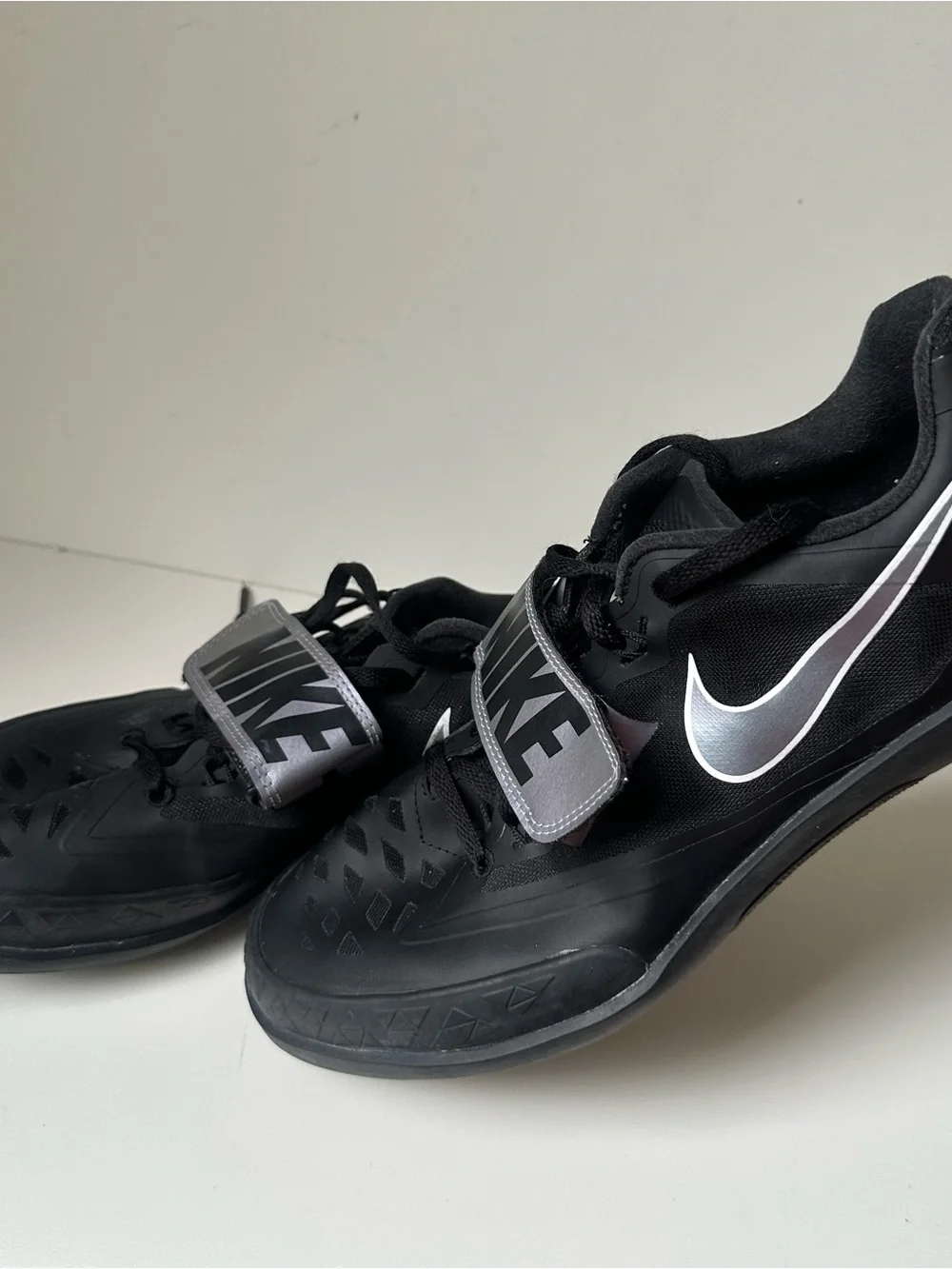 Nike Zoom SD 4 Track & Field Throwing Shoes Black Silver Men's Size 9